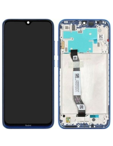 Pantalla Completa para Xiaomi Redmi Note 14 Pro Plus 5G (2025) con Marco Azul (Original Service Pack)