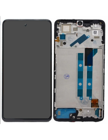 Pantalla Completa Original Con Marco LCD Y Táctil para Xiaomi Poco X4 Pro 5G / Redmi Note 11 Pro – Negro