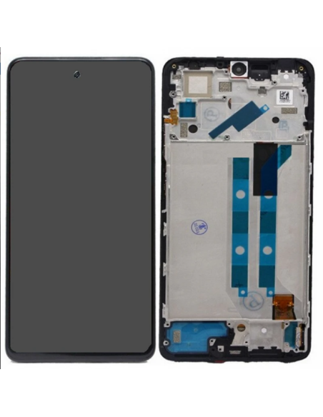 Pantalla Completa Original Con Marco LCD Y Táctil para Xiaomi Poco X4 Pro 5G / Redmi Note 11 Pro – Negro