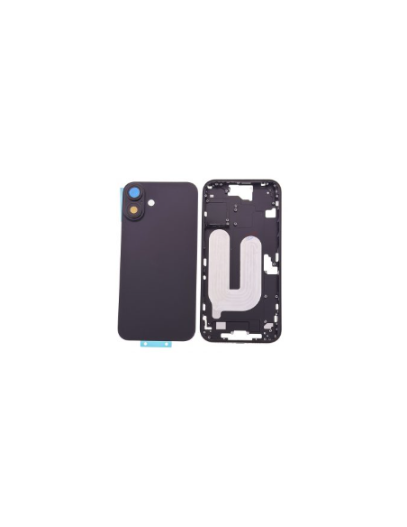 Tapa trasera Con Chasis intermedio Para lphone 16 Plus Titanio Desierto
