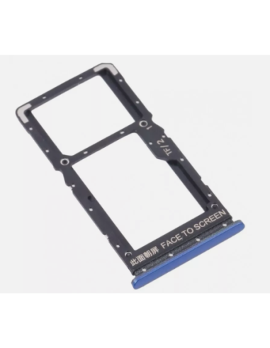 Bandeja de tarjeta SIM /SD para Xiaomi Redmi 10 5G Azul