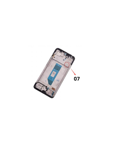 Pantalla Completa Original Con Marco LCD Y Táctil para Xiaomi Redmi Note 14 4G – Negro (Version 07)