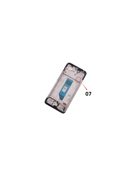 Pantalla Completa Original Con Marco LCD Y Táctil para Xiaomi Redmi Note 14 4G – Negro (Version 07)