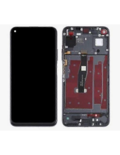 Pantalla Completa Para Huawei Nova 5T Negro (Con Marco/ EU_Original 100%)