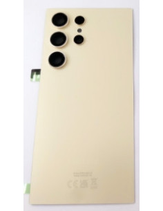 Tapa trasera para Samsung S24 Plus Amarillo