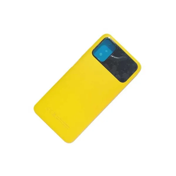 Tapa trasera para Xiaomi MiPoco M3 Amarillo