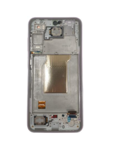 Pantalla para Samsung A35(A356) 5G Con Marco Morado (Original Service Pack)