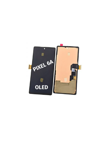Pantalla Completa Con Marco LCD Y Táctil para Google Pixel 6A – Negro (Oled)