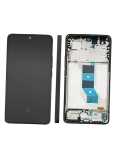 Pantalla completa para Xiaomi 14 5G con Marco Negro (Original Service Pack)