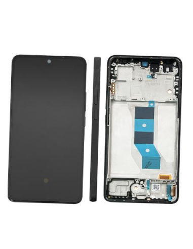Pantalla completa para Xiaomi 14 5G con Marco Negro (Original Service Pack)