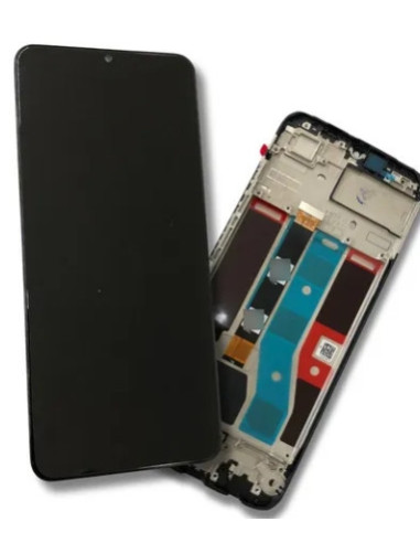Pantalla completa para Realme Note 50 4G (2024) Con Marco Negro (Original Service Pack)