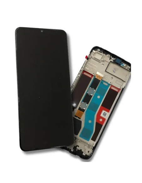 Pantalla completa para Realme Note 50 4G (2024) Con Marco Negro (Original Service Pack)