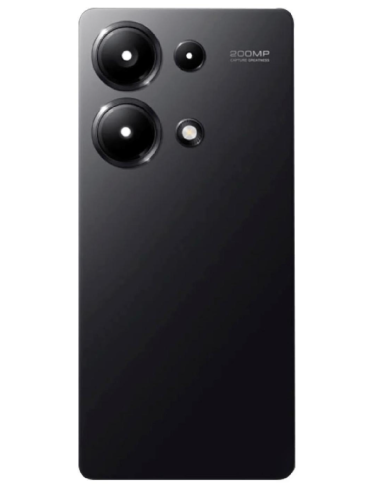 Tapa Trasera para Xiaomi Redmi Note 13 Pro 4G – Negro