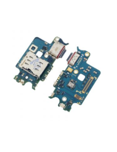 Placa De Conector De Carga USB Tipo-C Con Micrófono Y Lector De SIM para Samsung Galaxy S22 5G S901B