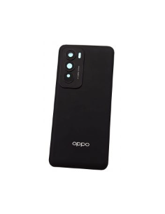 Tapa Trasera Con Lente De Cámara para Oppo Reno12 5G – Negro