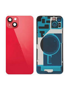 Tapa trasera con lente+ Magsafe para   IPhone  14  Plus Rojo