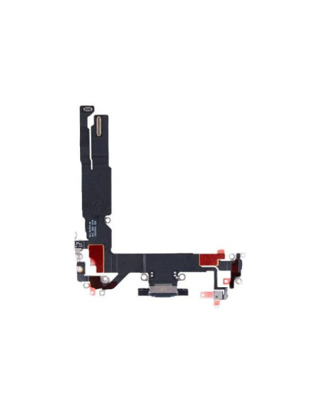 Flex de carga para iPhone 16E Negra (Calidad Original)