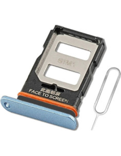 Bandeja SIM para Xiaomi Redmi Note 12 Pro 5G Azul