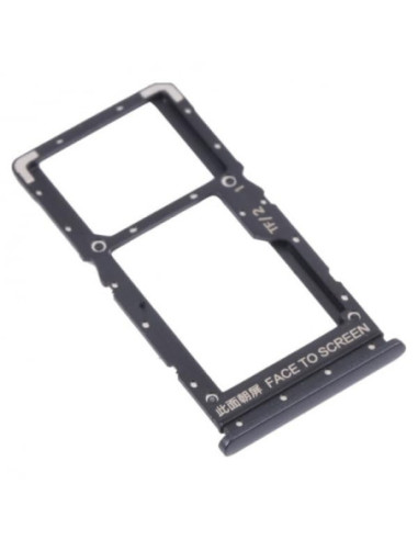 Bandeja SIM para Xiaomi Redmi Note 10 5G Negro
