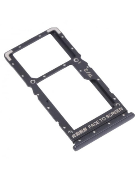 Bandeja SIM para Xiaomi Redmi Note 10 5G Negro