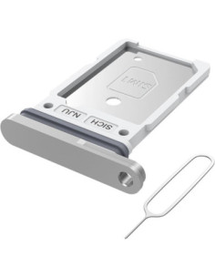 Bandeja SIM para Samsung Galaxy S25 ULTRA Plata