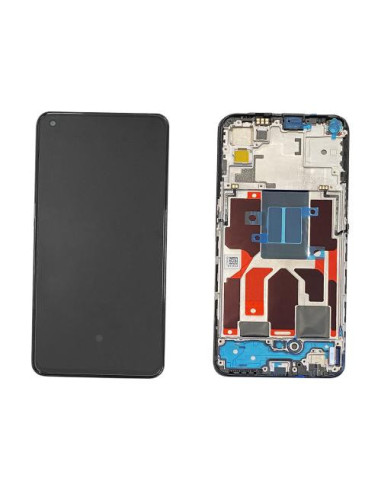 Pantalla para Oppo Reno 5 5G / Find X3 Lite 5G (2021) con Marco Negro (Original Service Pack)