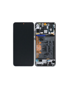 Pantalla para Huawei P30 Lite (48 MP MAIN) Con Marco Negro (Original Service Pack)