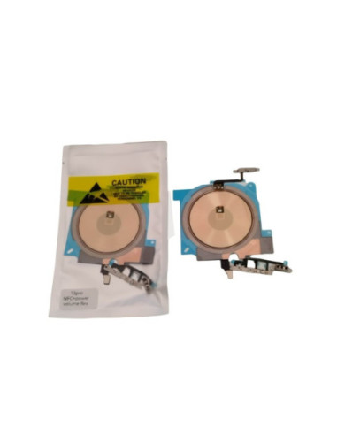 Antena NFC y carga inalambrica con flex de volumen para iPhone 13 Pro