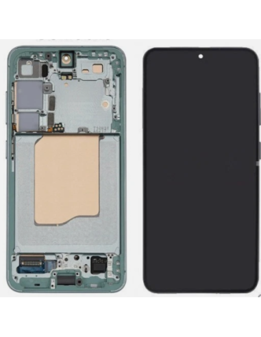 Pantalla para Samsung Galaxy S25 5G 2025/S931 Verde Menta (Original Service Pack)