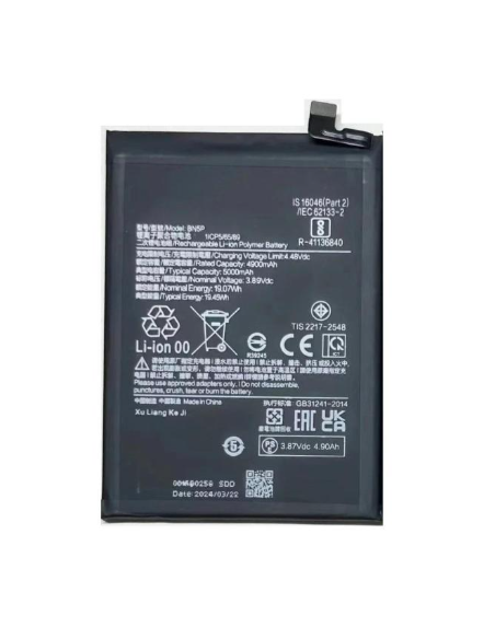 Batería para Xiaomi Redmi Note 13 4G (BN5P) Calidad premium