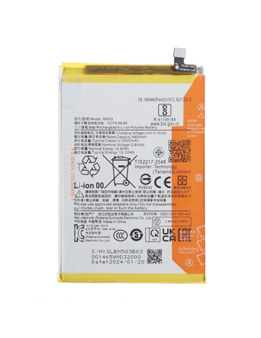 Batería para Mi Xiaomi Redmi 13C/Poco C65 (BN5Q) Calidad Premium