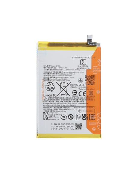 Batería para Mi Xiaomi Redmi 13C/Poco C65 (BN5Q) Calidad Premium