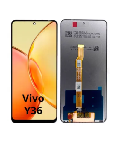 Eu_Pantalla para Vivo Y36 4G (V2247) 5G (V2248) Sin Marco (Original Service Pack) Fabricado en Europa