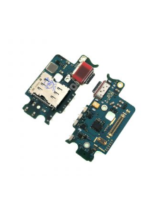 Placa De Conector De Carga USB Tipo-C Con Micrófono Y Lector De Tarjeta SIM para Samsung Galaxy S23 (2023) S911B