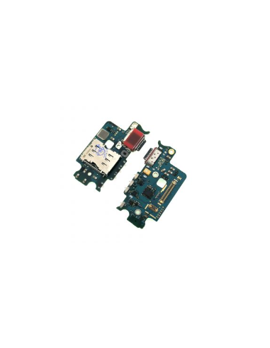 Placa De Conector De Carga USB Tipo-C Con Micrófono Y Lector De Tarjeta SIM para Samsung Galaxy S23 (2023) S911B