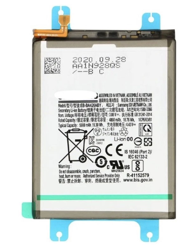 Batería EB-BA426ABY para Samsung Galaxy A42 5G (2020) A426B / A32 5G (2021) A326B / A72 5G A726B De 5000mAh -Service Pack