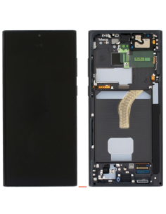 Pantalla Completa LCD Y Táctil Con Marco para Samsung Galaxy S22 Ultra 5G S908B (Oled)  (Reserva antes de las 19h)