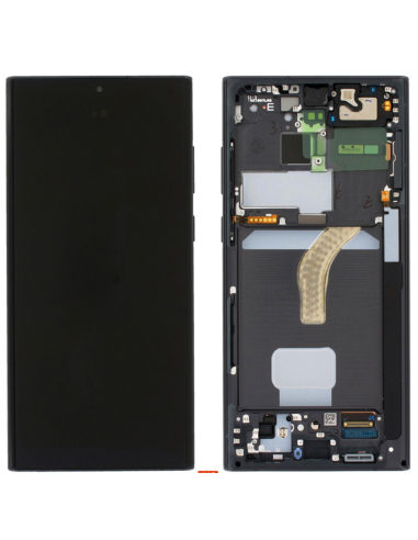 Pantalla Completa LCD Y Táctil Con Marco para Samsung Galaxy S22 Ultra 5G S908B (Oled)  (Reserva antes de las 19h)