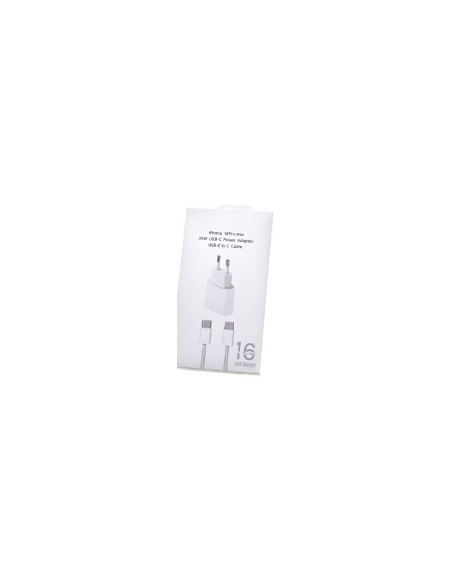 Cargador con Cable Tipo-C a Tipo-C 35W Premium para Iphone 15 Pro Max