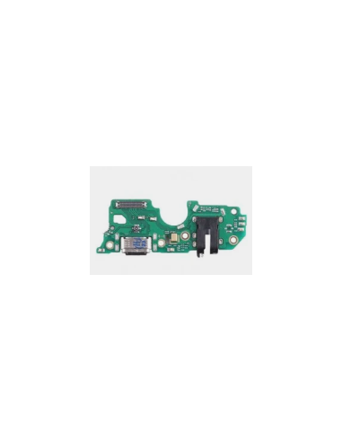 Placa De Conector Carga USB Tipo-C Con Micrófono Y Jack De Audio para Oppo A38 / A18 / A58 4G