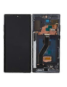 Pantalla para Samsung Note 10 Plus Con Marco Negro (OLED)