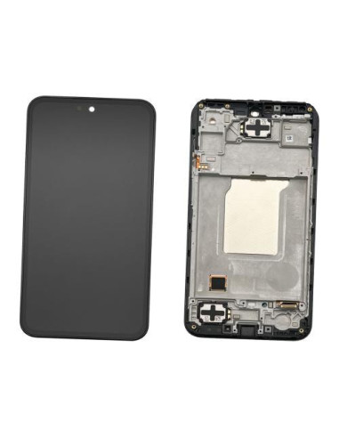Pantalla para Samsung M35 5G 2024 Con Marco Negro(Original ServicePack)