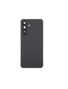 Tapa Trasera para Samsung Galaxy A35 5G (2024) A356B Con Embellecedor y Lente – Negro