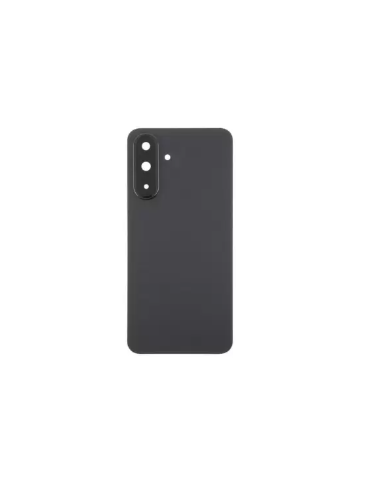Tapa Trasera para Samsung Galaxy A35 5G (2024) A356B Con Embellecedor y Lente – Negro