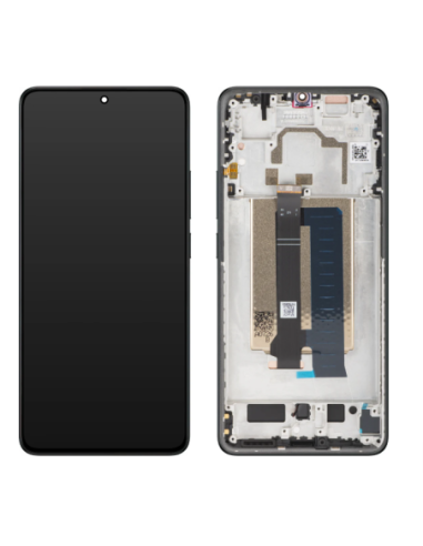 Pantalla para Xiaomi Poco X6 Pro 5G (2024) Con Marco Negro (Original ServicePack)