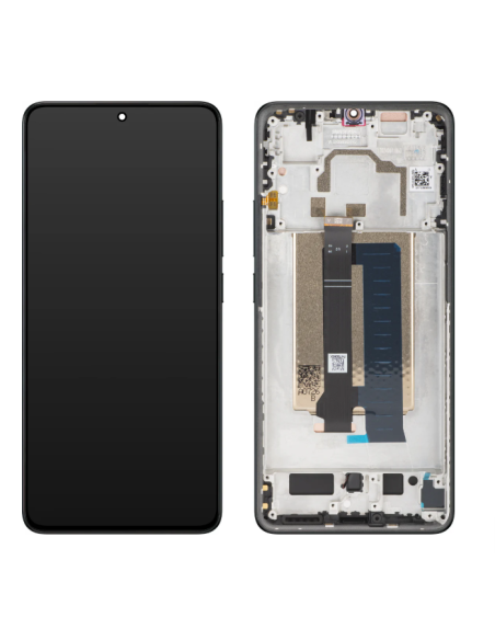 Pantalla para Xiaomi Poco X6 Pro 5G (2024) Con Marco Negro (Original ServicePack)