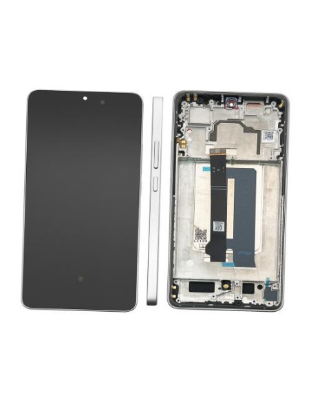 Pantalla para Xiaomi Poco X6 Pro 5G (2024) Con Marco Gris (Original ServicePack)