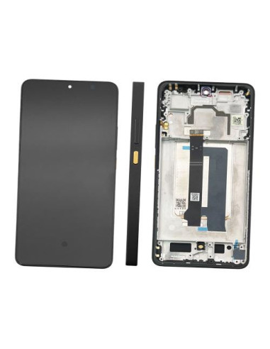 Pantalla para Xiaomi Poco X6 Pro 5G (2024) Con Marco Amarillo (Original ServicePack)