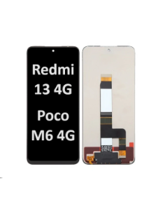 Pantalla para Redmi 13 4G/5G/ Poco M6 4G 2024 Sin Marco (Original ServicePack)