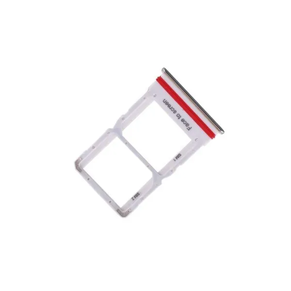 Bandeja SIM para Xiaomi Mi 10 Lite Plata